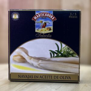 Navaja Selecta Mariscadora en Aceite de Oliva 3/5 piezas