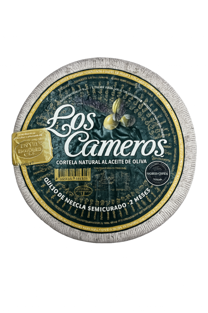 Queso los cameros semicurado