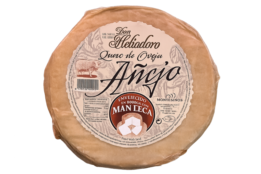Heliodoro queso de oveja añejo