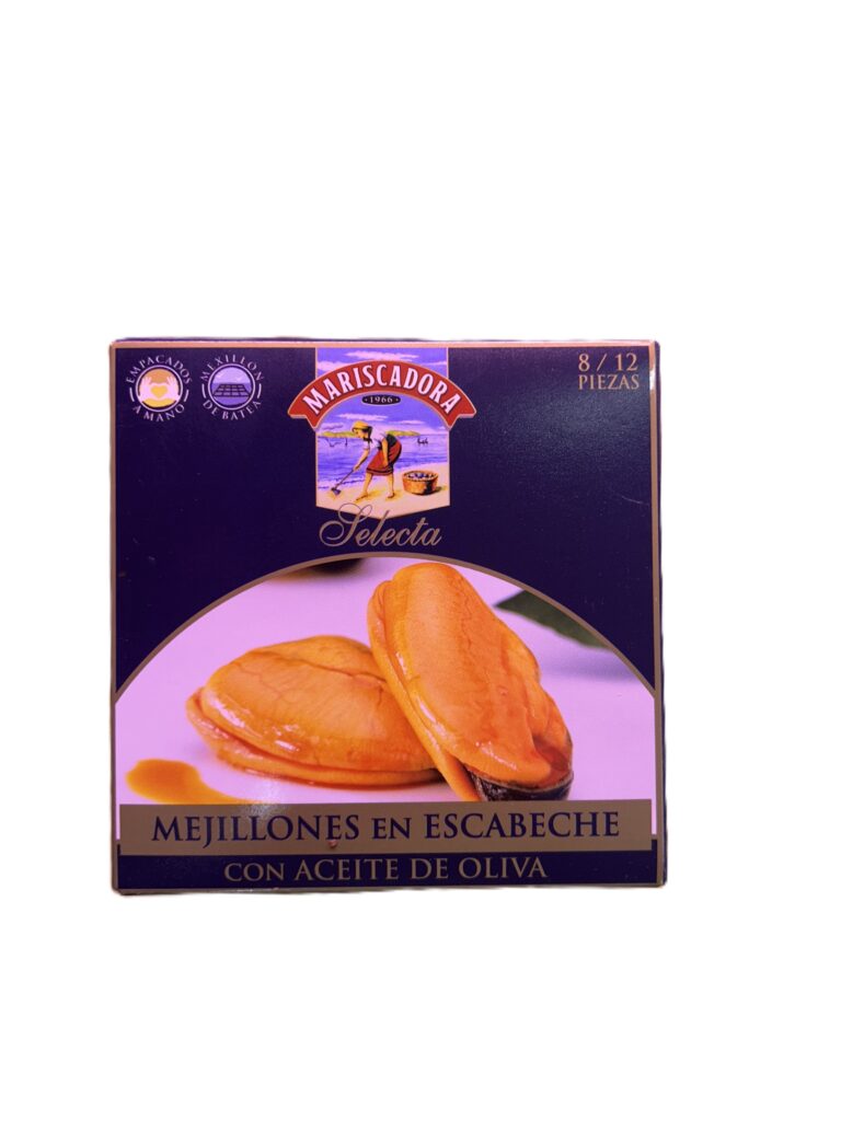 MEJILLONES MARISCADORA EN ESCABECHE 8/12