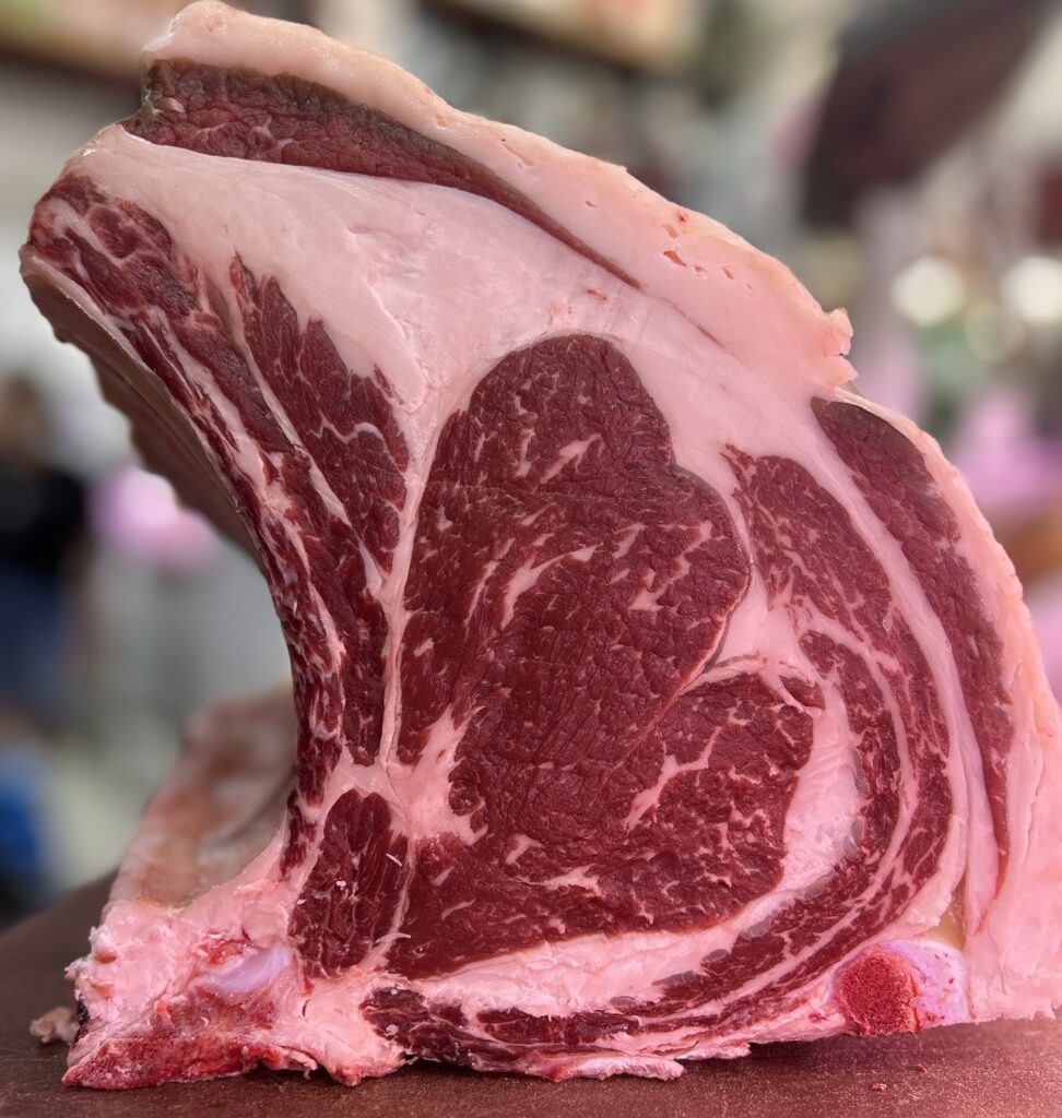 Chuletón de ternera Angus