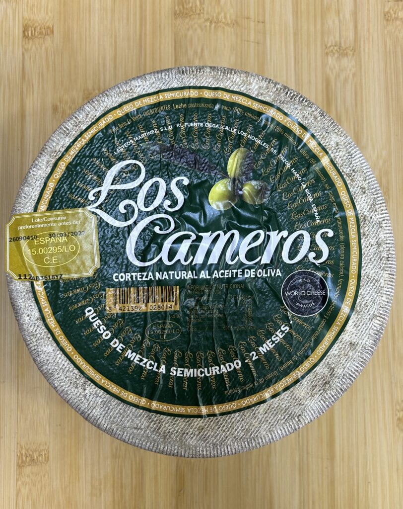 Queso los cameros semicurado