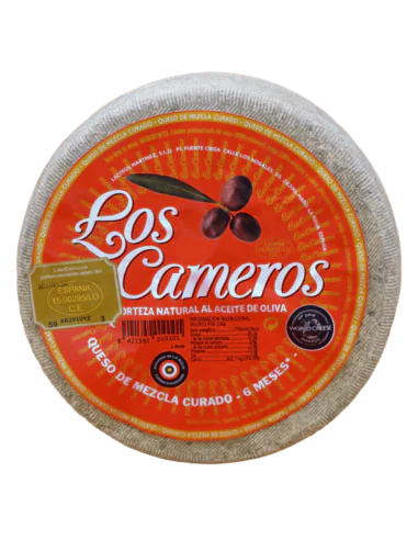 QUESO LOS CAMEROS CURADO 6 MESES DE MADURACION